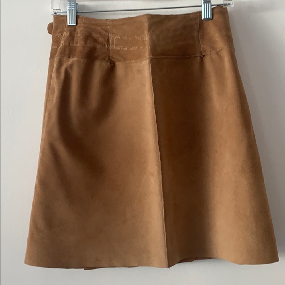 illia tan suede skirt from Bergdorf Goodman - Picture 2 of 2